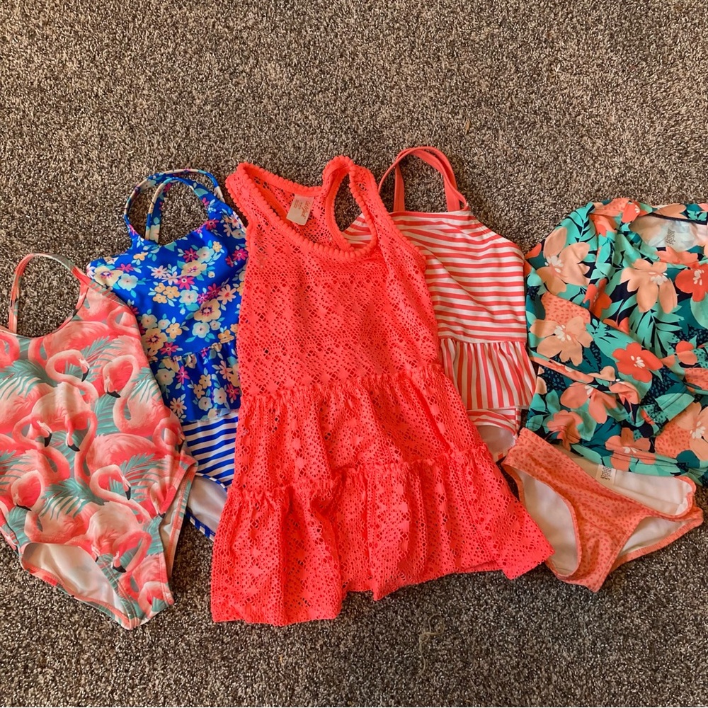 Lot of Girls Swimsuits and Coverup